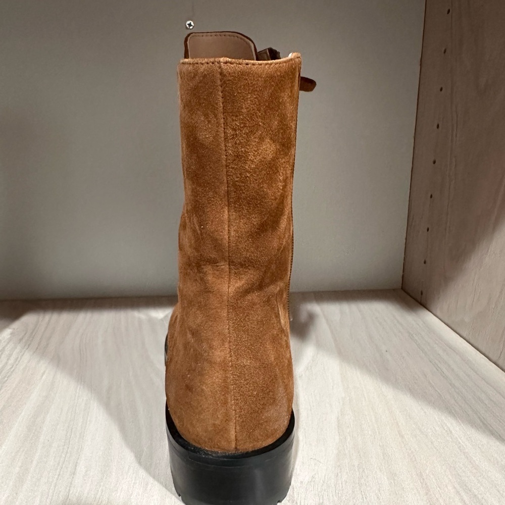 Stuart Weitzman Lace-Up Bootie - Picture 3 of 8